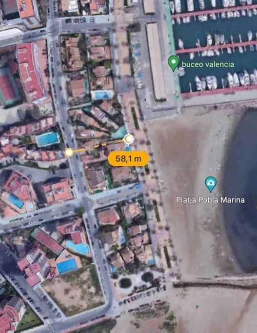 Apartamento Pobla De Farnals, Vistas Al Mar, Wifi Пуэбла-де-Фарнальс Экстерьер фото